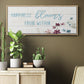Happiness Blooms - Floater Framed Canvas Print