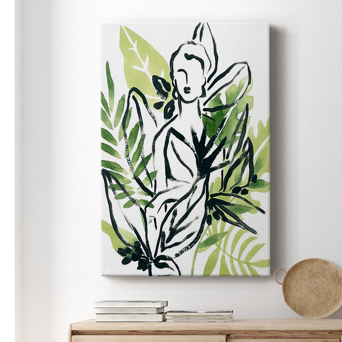 Tropical Sketchbook I - Canvas Art Print