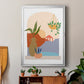 Paper Scene II - Modern Framed Canvas Print