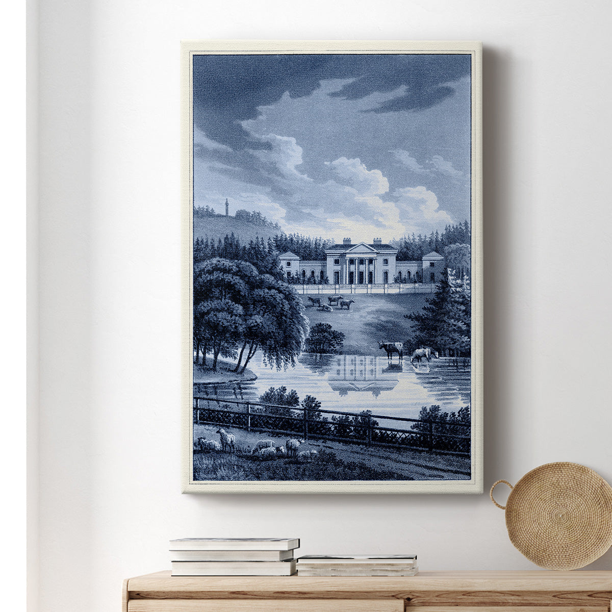 Estate View I Premium Gallery Wrapped Canvas - Ready to Hang