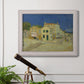The Yellow House - Ornate Framed Canvas Print