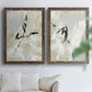 Scribble Veil I - Premium Framed Canvas 2 Piece Set - Ready to Hang