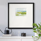 Watery Lowlands I Premium Framed Print Double Matboard