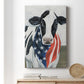 American Cow II Premium Gallery Wrapped Canvas - Ready to Hang