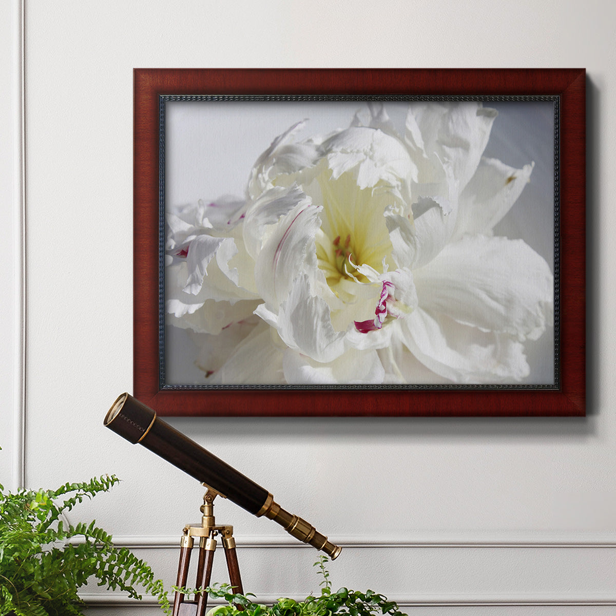 Breathless IV - Ornate Framed Canvas Print