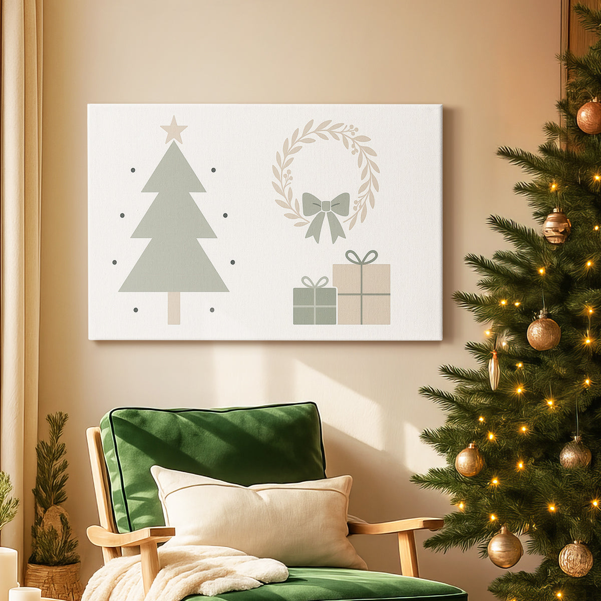 Silver Dawn at Eve - Canvas Art Print