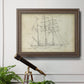 Sailboat Blueprint I Premium Framed Canvas- Ready to Hang