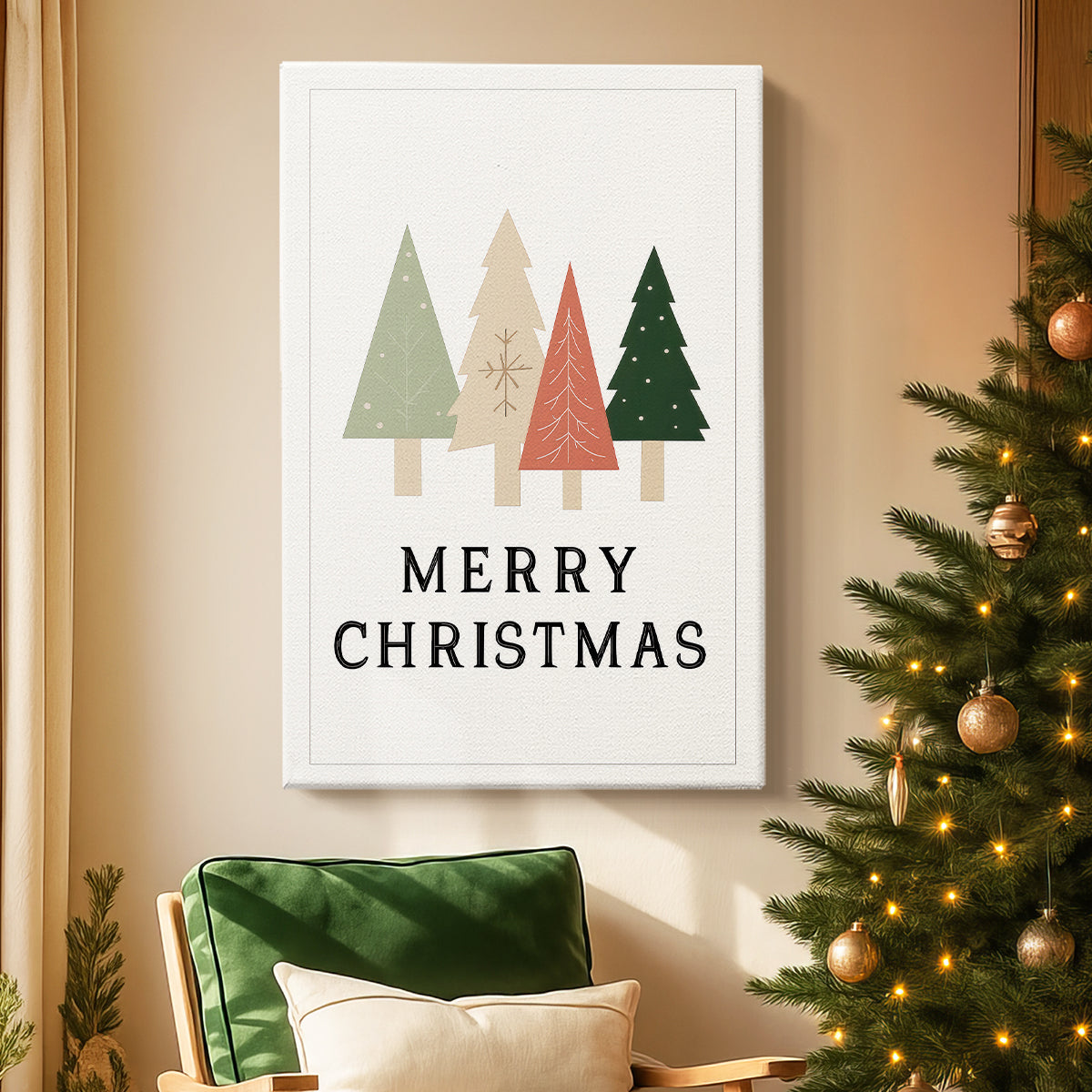 Sleigh of Silver Carol - Canvas Art Print