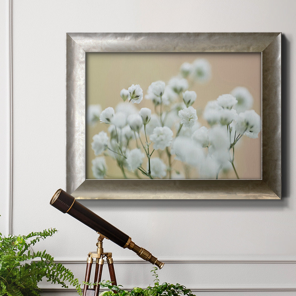 Baby's Breath Study II Premium Framed Canvas- Ready to Hang