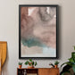 Red Ochre Abstract I - Modern Framed Canvas Print