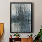 Morning Drizzle II - Modern Framed Canvas Print