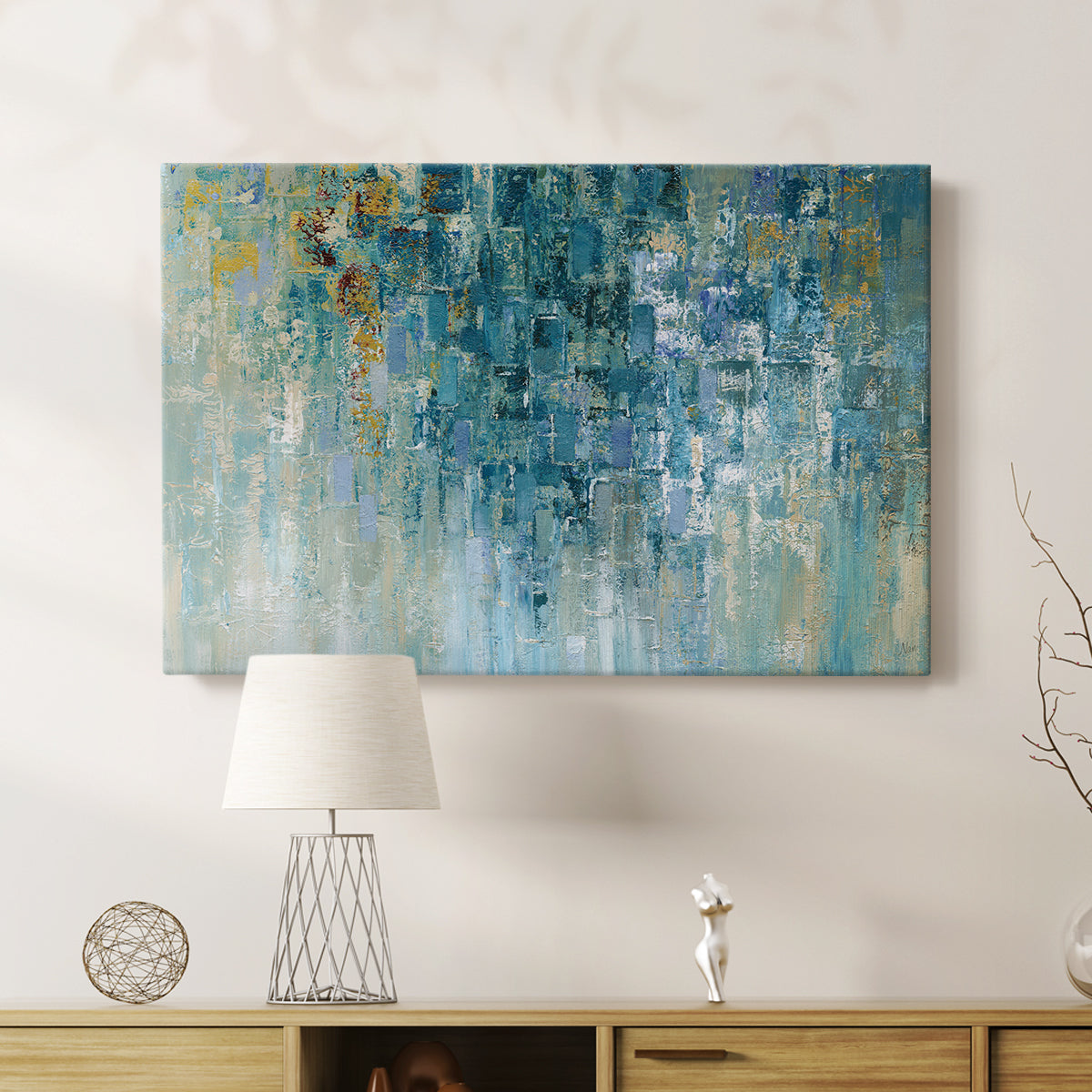 I Love the Rain - Canvas Art Print