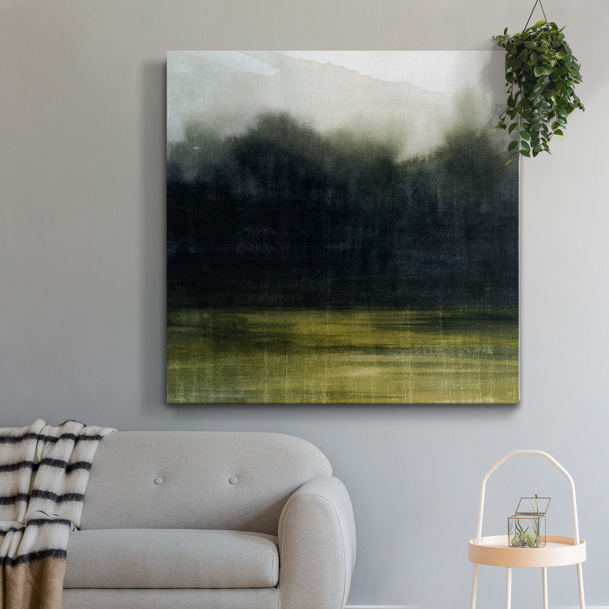 Mossy Treeline II  - Canvas Art Print