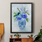 Blue Bouquet I - Modern Framed Canvas Print