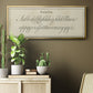 Manuscript Sampler II - Floater Framed Canvas Print