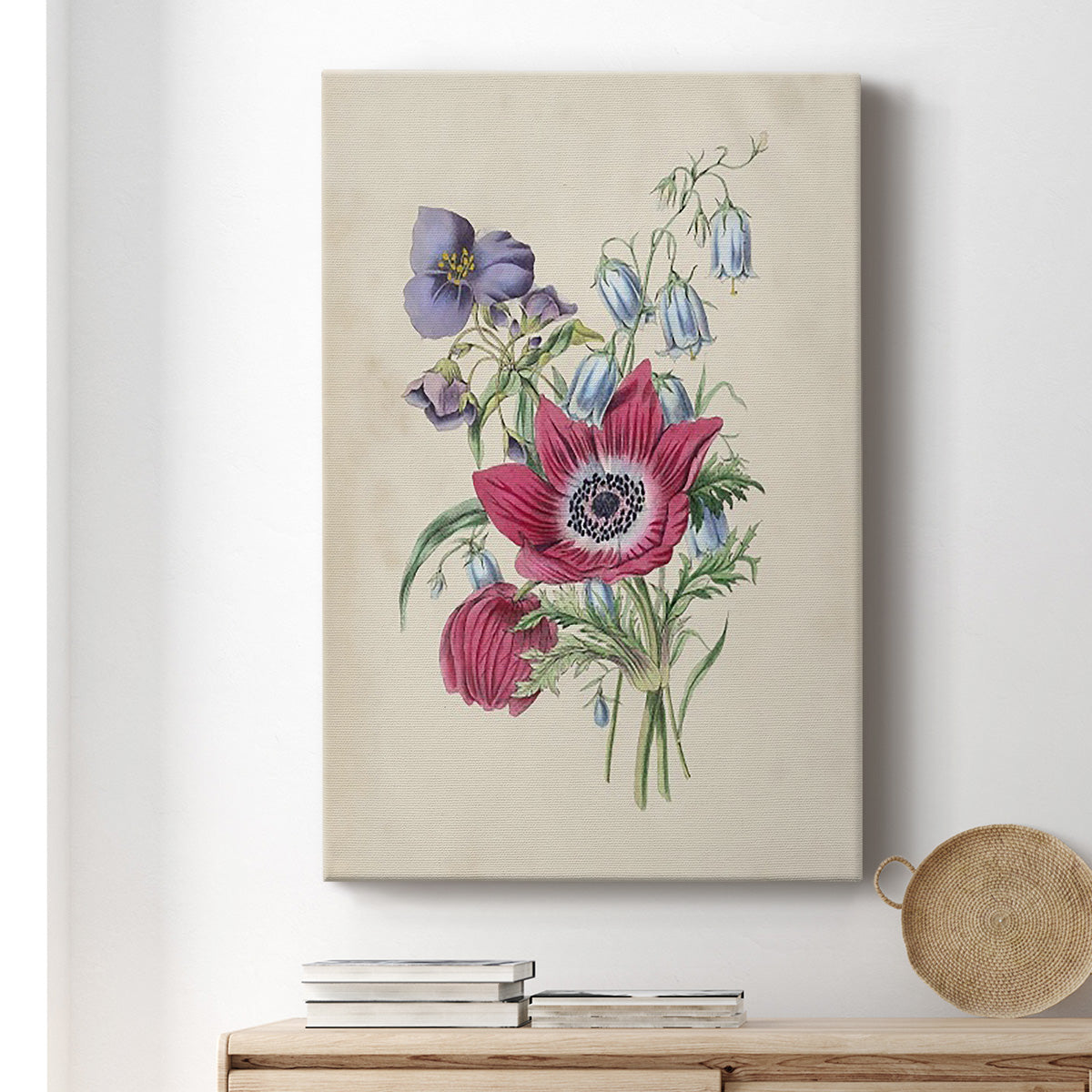 Antique Garden Bouquet I Premium Gallery Wrapped Canvas - Ready to Hang