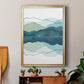 Icicle Range II - Modern Framed Canvas Print