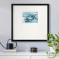 Marble Montage Premium Framed Print Double Matboard