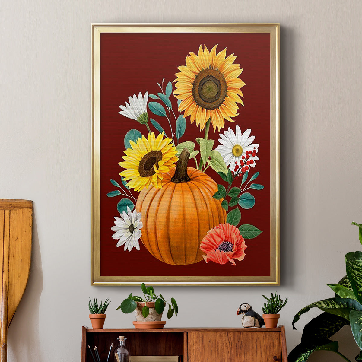 Beautiful Fall I - Modern Framed Canvas Print