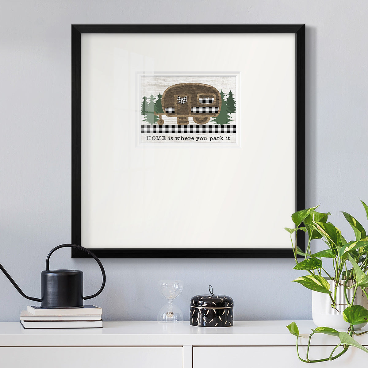 Park It Premium Framed Print Double Matboard