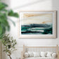 Sea Foam Flow II - Barnwood Framed Art Print