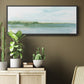 Green Ribbon Coast II - Floater Framed Canvas Print