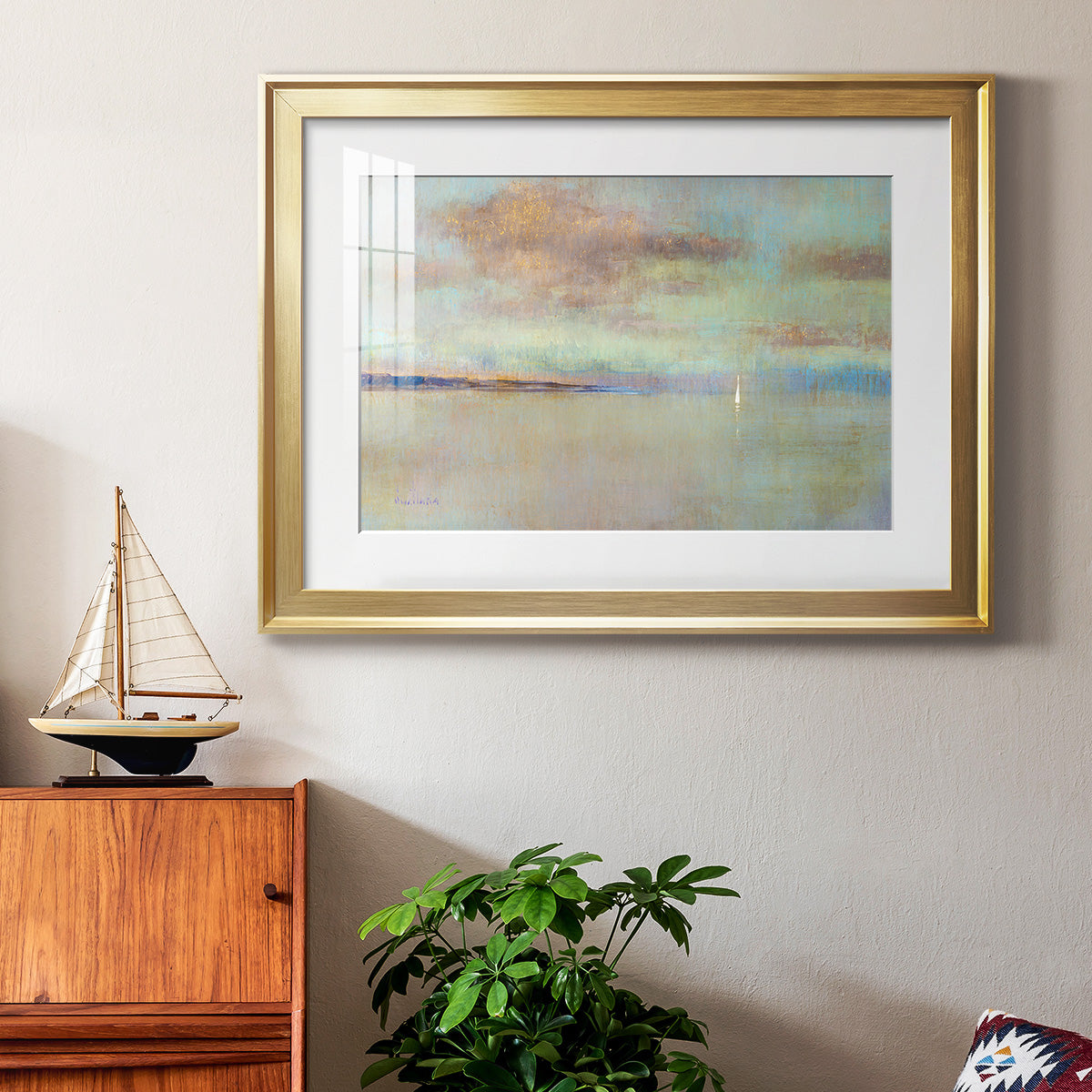 August Morning Premium Framed Print - Ready to Hang