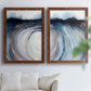 Geode Valley I - Premium Framed Canvas 2 Piece Set - Ready to Hang