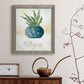 Potted Thyme - Premium Canvas Framed in Barnwood - Ready to Hang