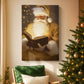 Candlelit Carol of Star - Canvas Art Print