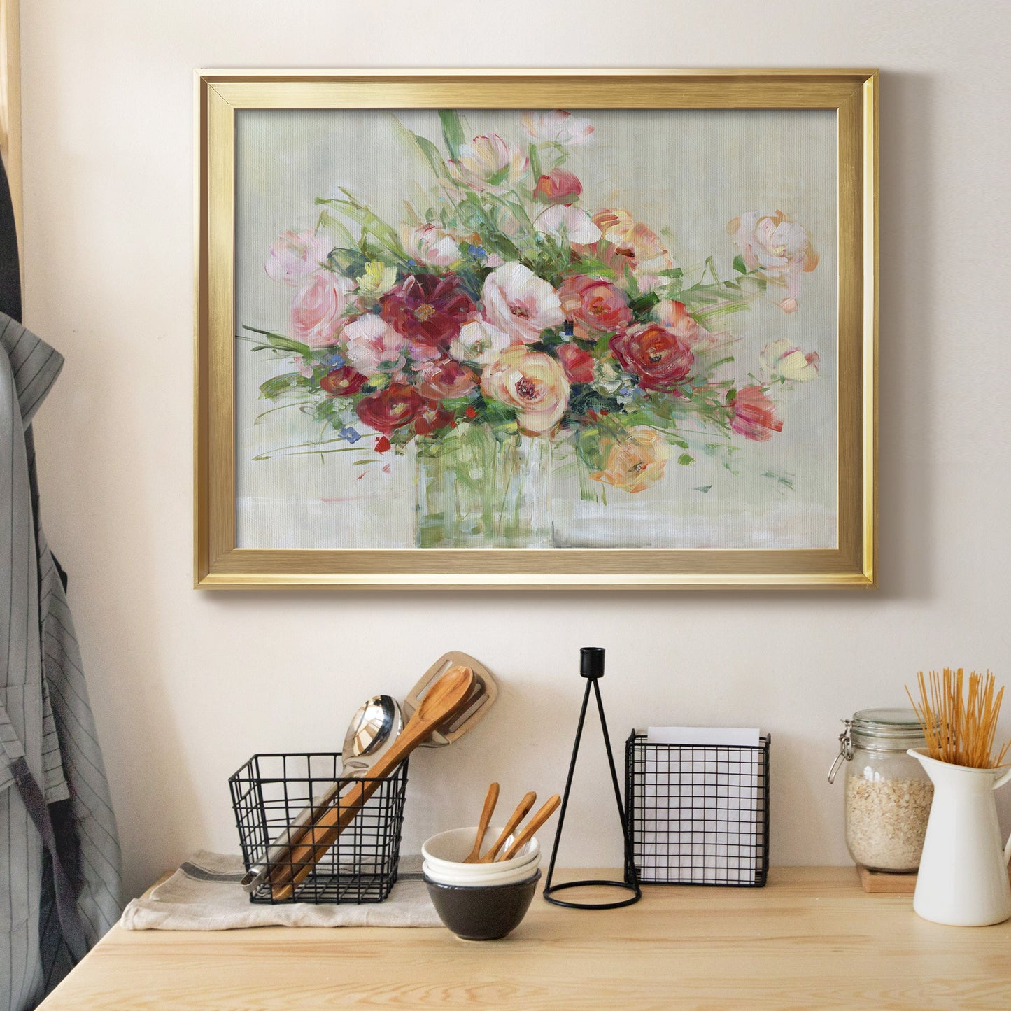 Just Peachy Premium Classic Framed Canvas - Ready to Hang