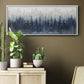 Misty Indigo Forest - Floater Framed Canvas Print