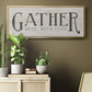 Gather Here With Love - Floater Framed Canvas Print