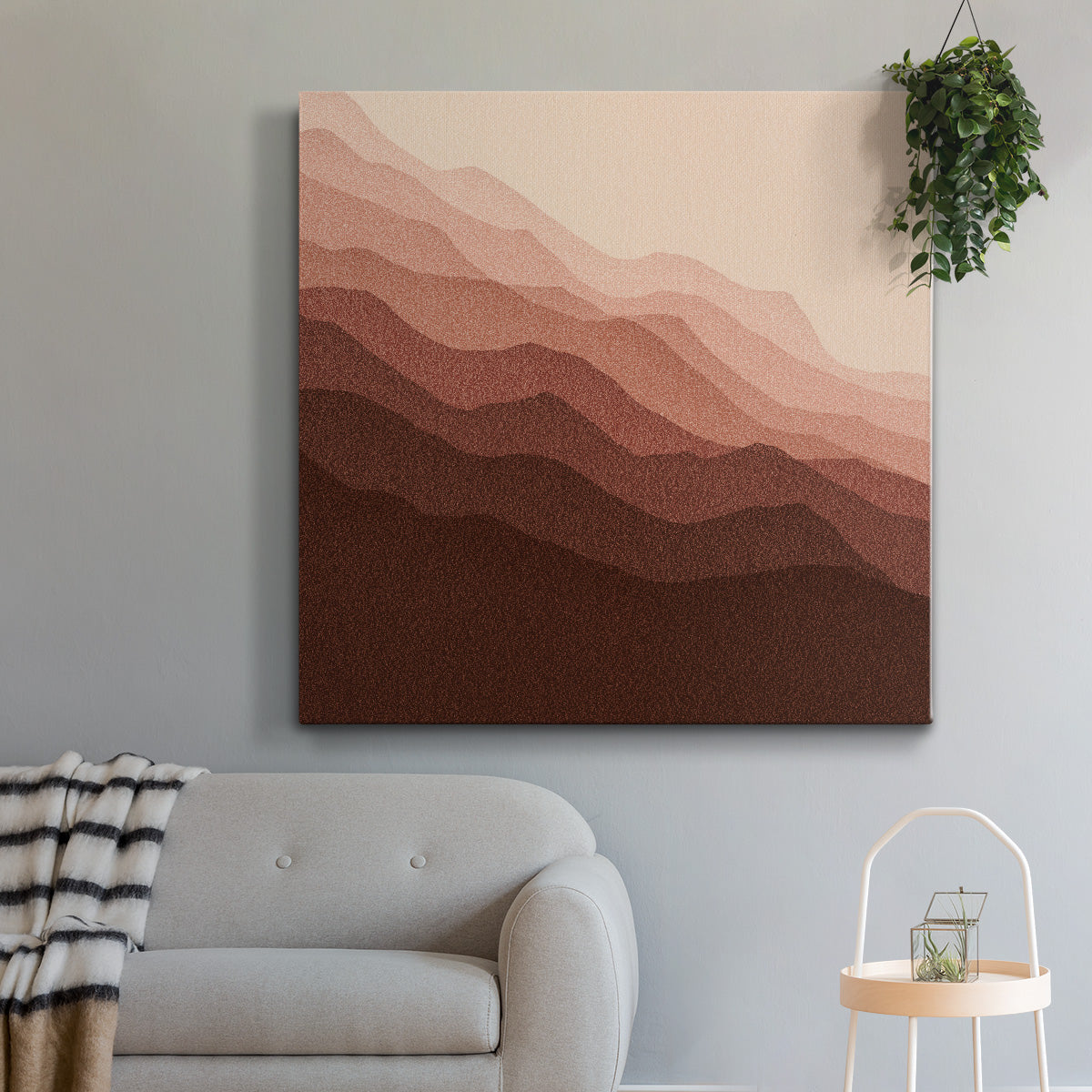 Gradient Scape I - Canvas Art Print