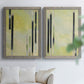 Neutral Assemblage I - Premium Framed Canvas 2 Piece Set - Ready to Hang