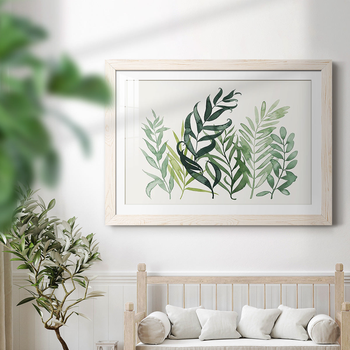 Vert Volunteers I - Barnwood Framed Art Print