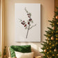 Pearled Yule Promise - Canvas Art Print