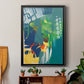 Tropical Graphics III - Modern Framed Canvas Print