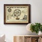 Nautical Map I Premium Framed Canvas- Ready to Hang