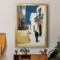 Mykonos 3 - Modern Framed Canvas Print