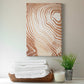 Wood Grain Suminagashi II Premium Gallery Wrapped Canvas - Ready to Hang