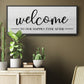 Welcome Ever After - Floater Framed Canvas Print