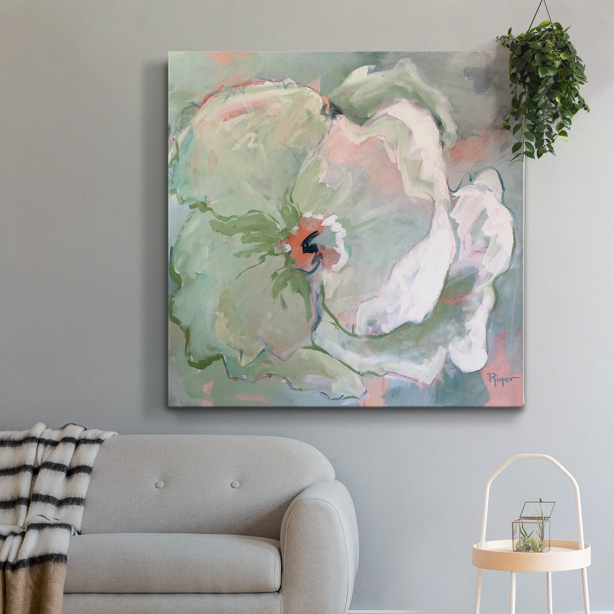 Contemporary Floral II - Canvas Art Print