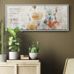 Full Bloom Verse - Floater Framed Canvas Print