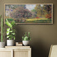 The Park - Floater Framed Canvas Print