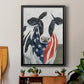 American Cow II - Modern Framed Canvas Print