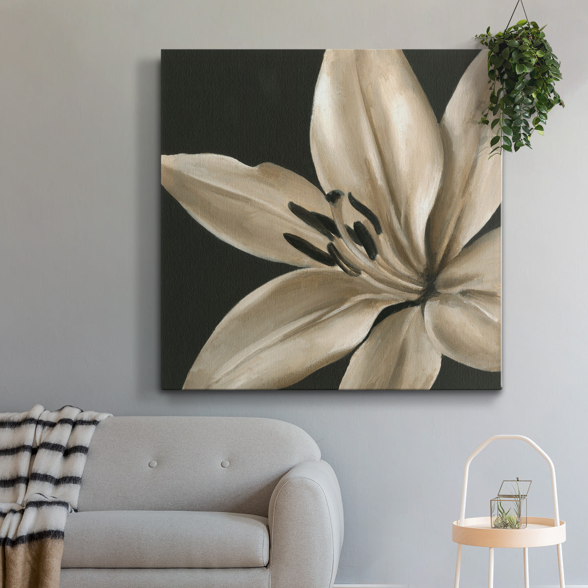 Classical Blooms III - Canvas Art Print