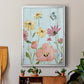 Wildflower Flutter II - Modern Framed Canvas Print