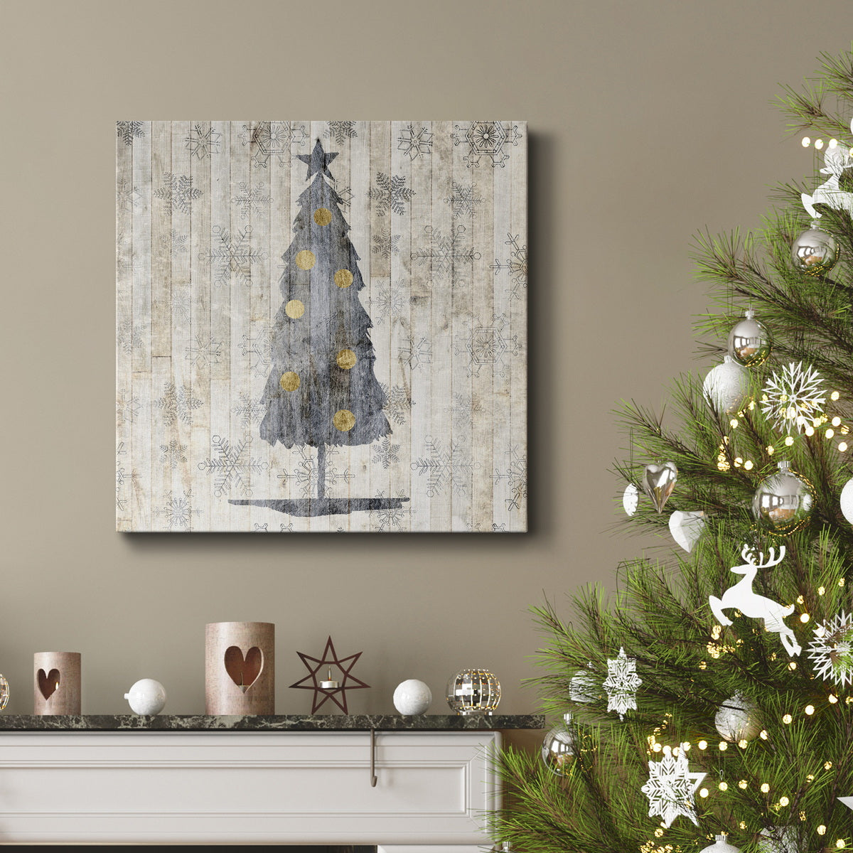 Sophisticated Christmas II-Premium Gallery Wrapped Canvas - Ready to Hang