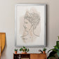 Greek Busts VI - Modern Framed Canvas Print